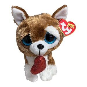 Ty Beanie Boos Smootches Valentine’s Day Dog Plush – 6” – Retired 2018 – New wit